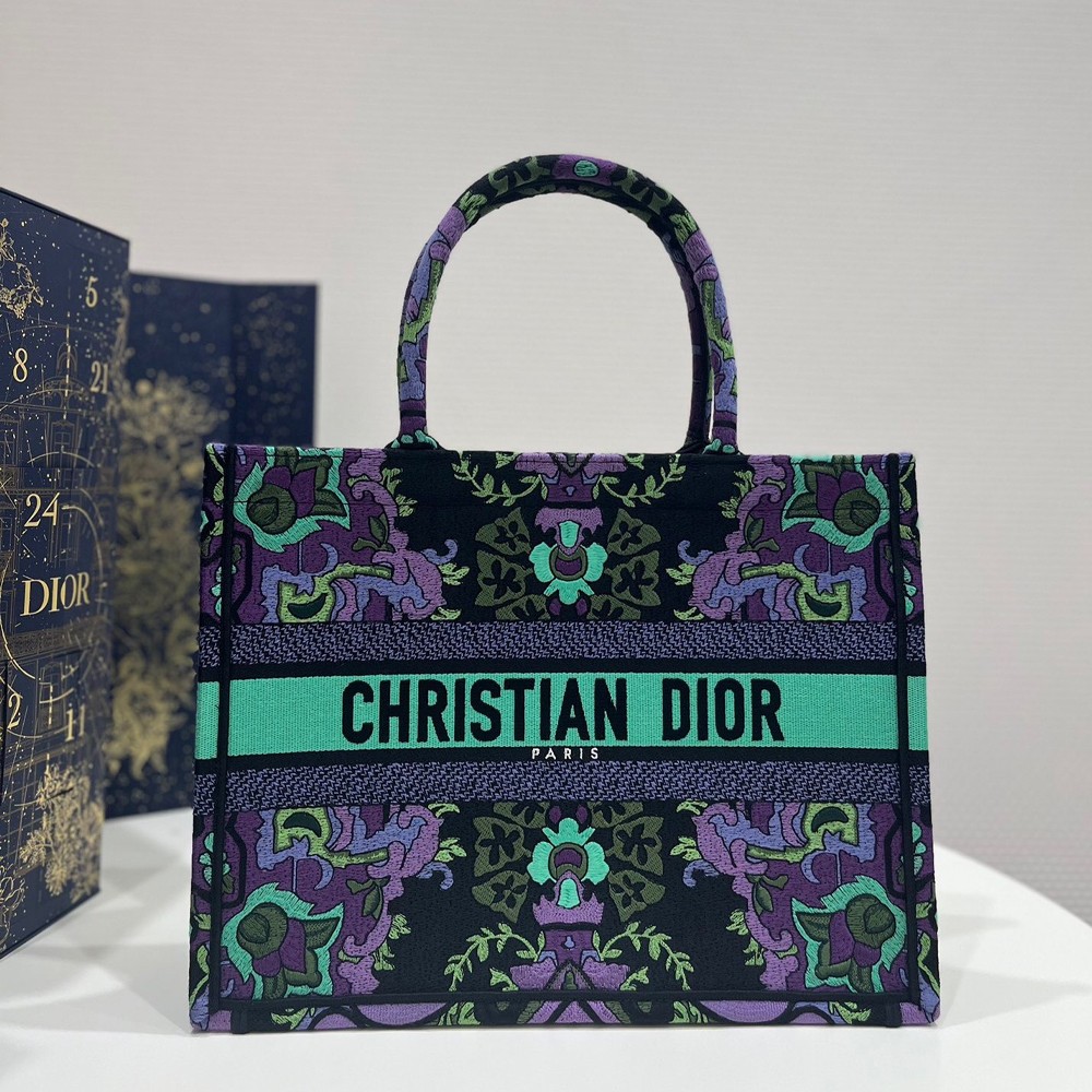 CD 디올 DIOR BOOK TOTE 북 토트 백 미듐