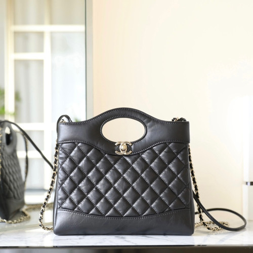 샤넬 AS4133 CHANEL 31 MINI SHOPPING BAG 31백 미니 쇼핑백 Black
