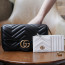 GC 구찌 751526 GG 마몽 미니백 Black