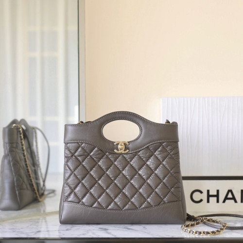 샤넬 AS4133 CHANEL 31 MINI SHOPPING BAG 31백 미니 쇼핑백 Brown