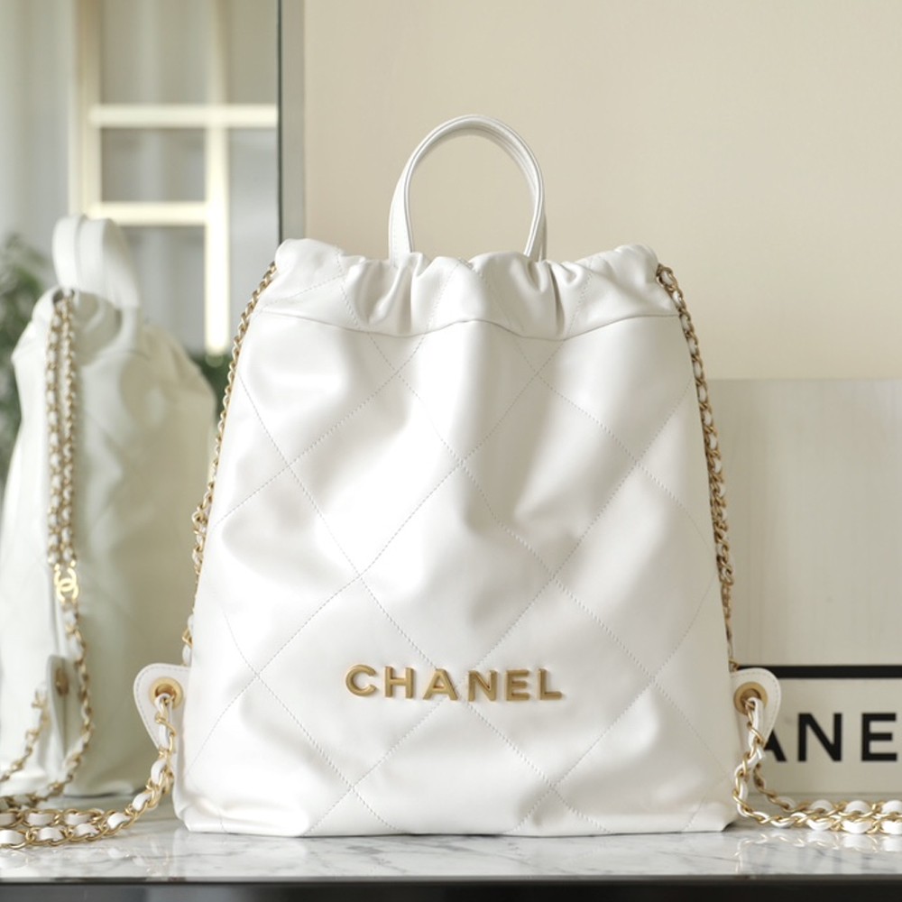 샤넬 AS3859 CHANEL 22 백팩 White