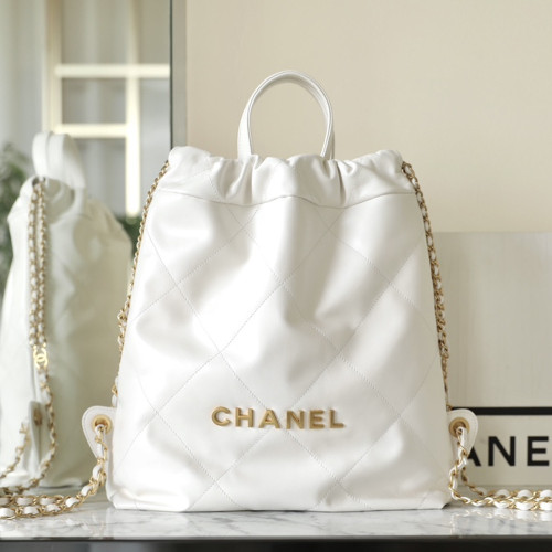 샤넬 AS3859 CHANEL 22 백팩 White