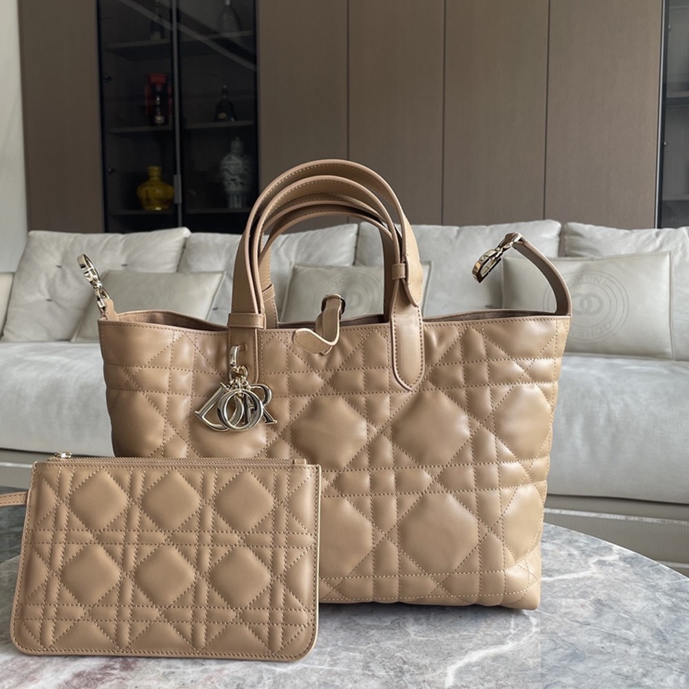 CD 디올 M2821OSHJ 뚜주흐 백 DIOR TOUJOURS 미듐 Beige