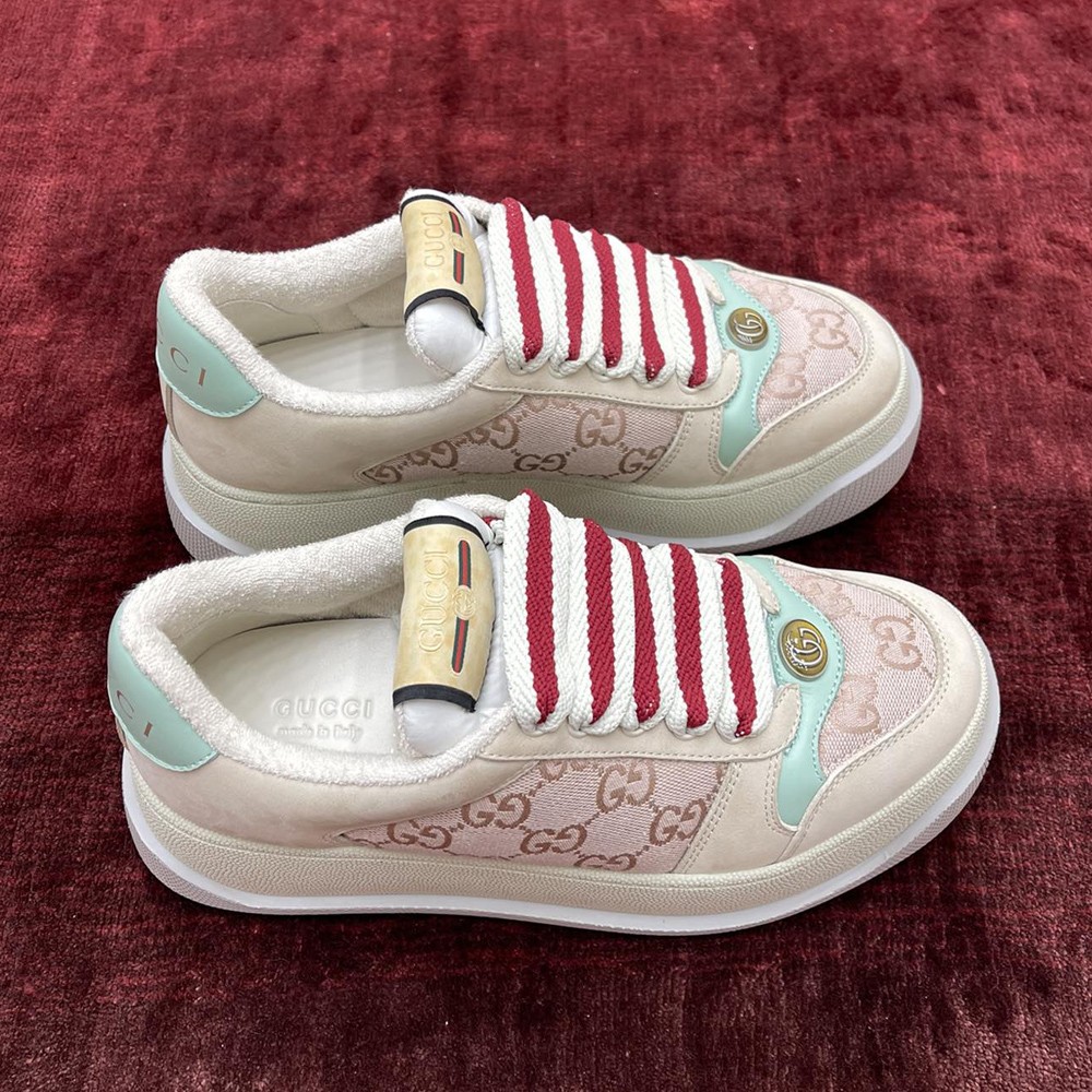 GC 750633 Women`s Screener sneakers 구찌 스크리너 Pink