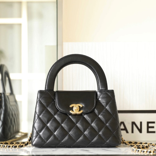 샤넬 AS4416 MINI SHOPPING BAG 미니 쇼핑백 Black