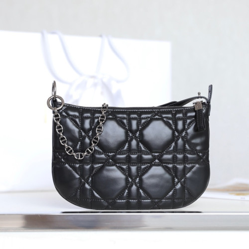 CD 디올 S5139 Caro 카로 튤립 미니백 Black