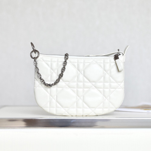 CD 디올 S5139 Caro 카로 튤립 미니백 White