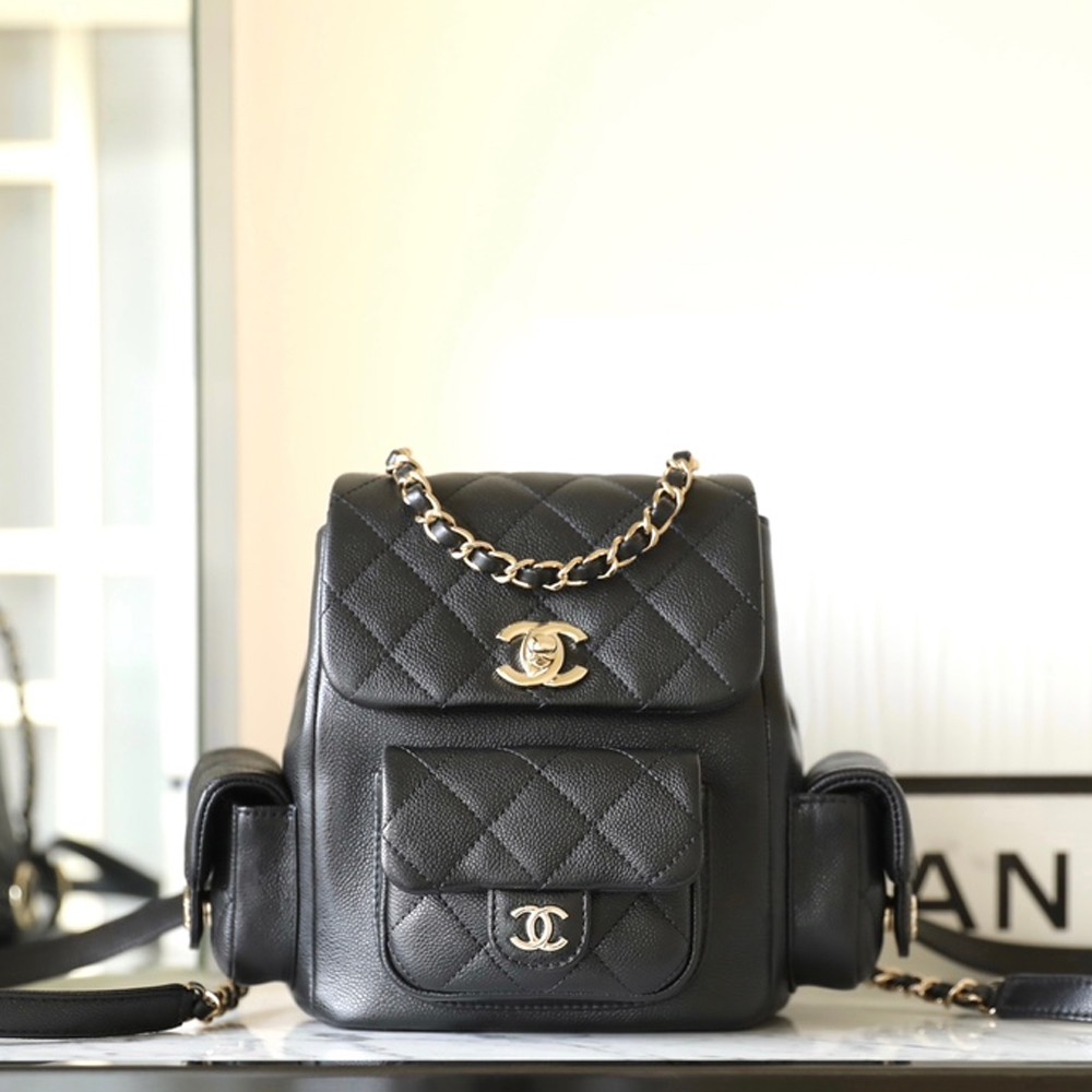 샤넬 AS4399 스몰 백팩 Black