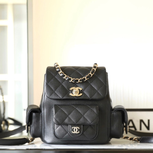 샤넬 AS4399 스몰 백팩 Black