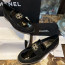 샤넬 G39606 22K CC 주얼리 체인 로퍼 Black
