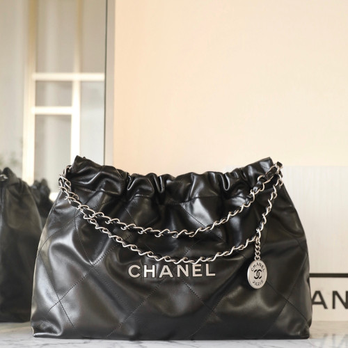 샤넬 AS4486 24C 22백 Black(silver)