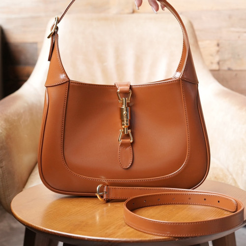 GC 구찌 636709 재키 1961 스몰 숄더백 Brown