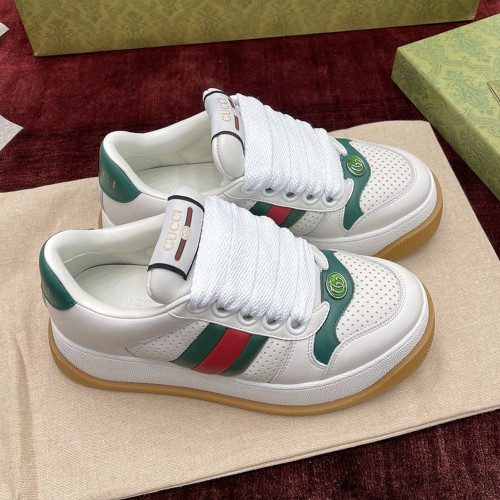 GC Men's/Women`s Screener sneakers 771457 구찌 웹 스크리너 White