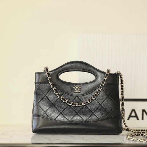 샤넬 AP3656 샤넬 31백 미니  WOC Black (Calfskin)