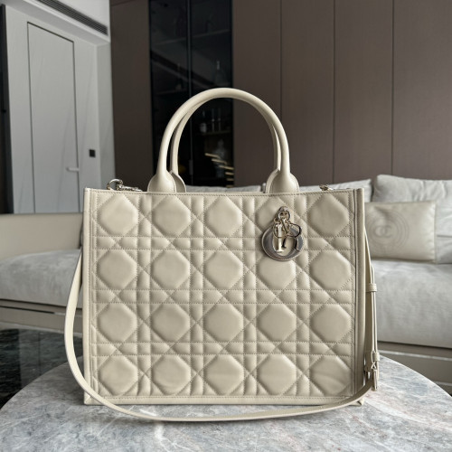 CD 디올 Dior Book Tote 북토트 미디엄 백 Beige