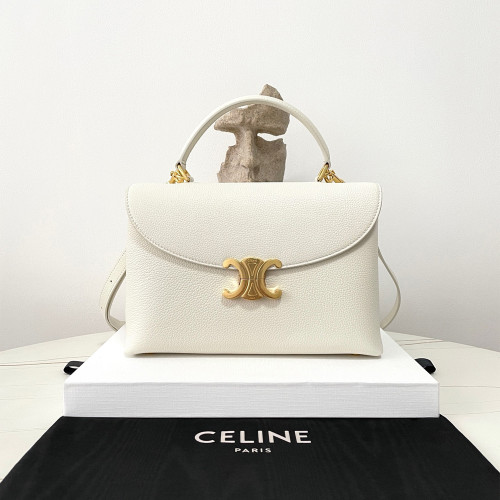 CLN 셀린느 117523 니노백 미듐 White