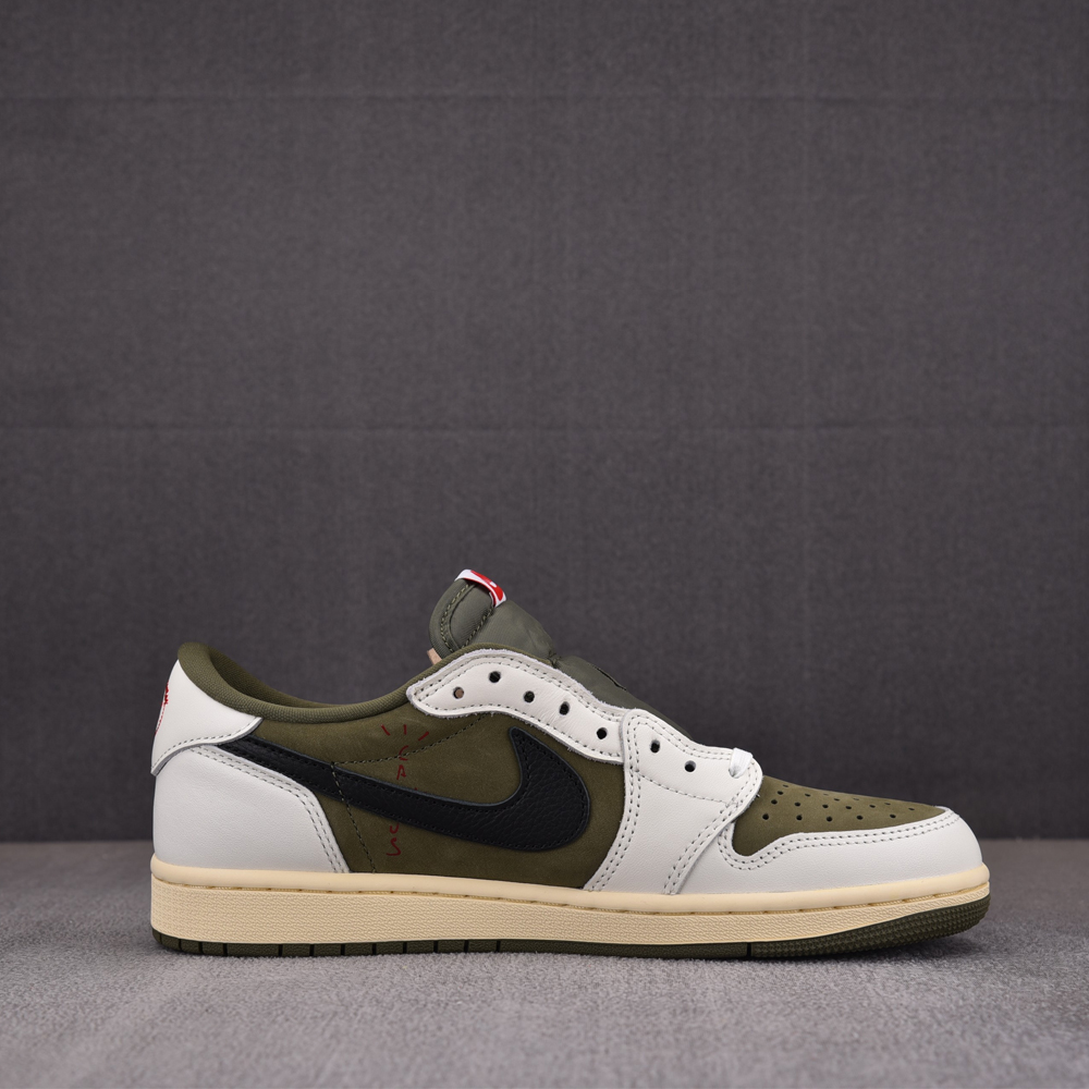 Air Jordan 1 X Travis Scott low Medium Olive (LJR)