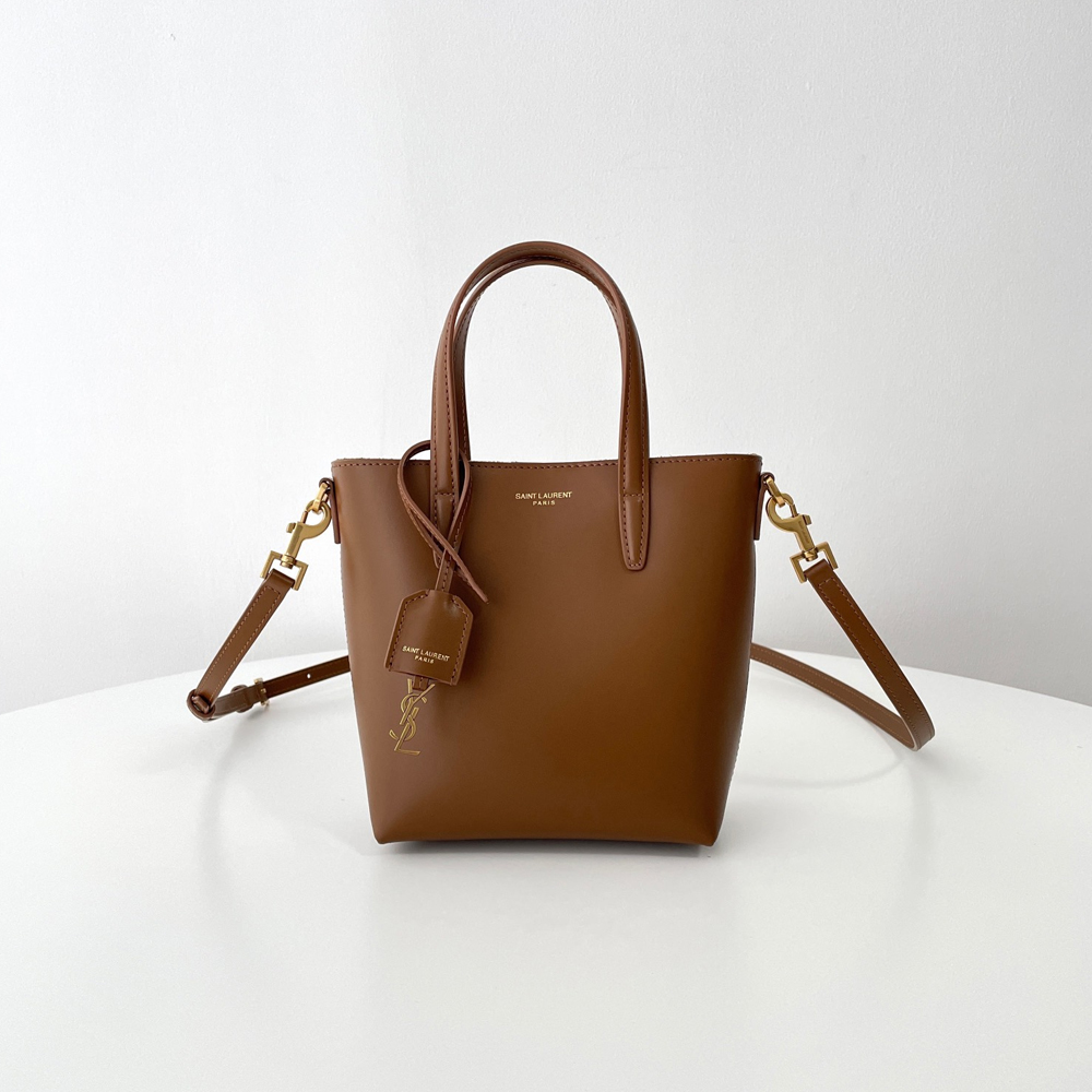 SL 입생로랑 773995 토이 쇼퍼백 Brown