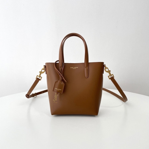 SL 입생로랑 773995 토이 쇼퍼백 Brown