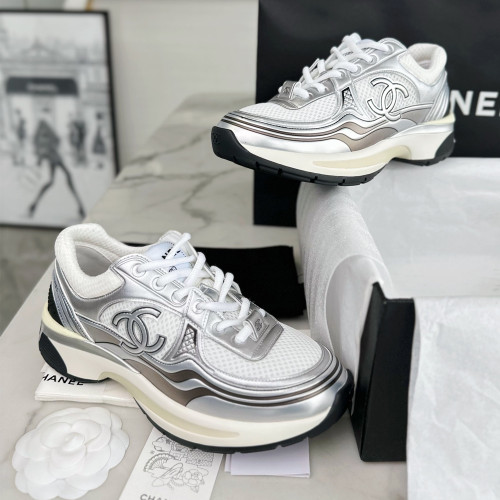 샤넬 G39792 크루즈 스니커즈 Silver(PD)