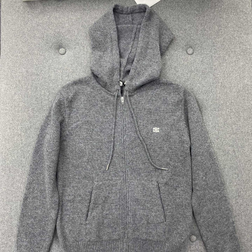 CLN Knit hood zip-up type1(Cashmere)