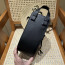 LOW 로에베 A538HHSX01 Hammock Slice 해먹 슬라이스백 Black