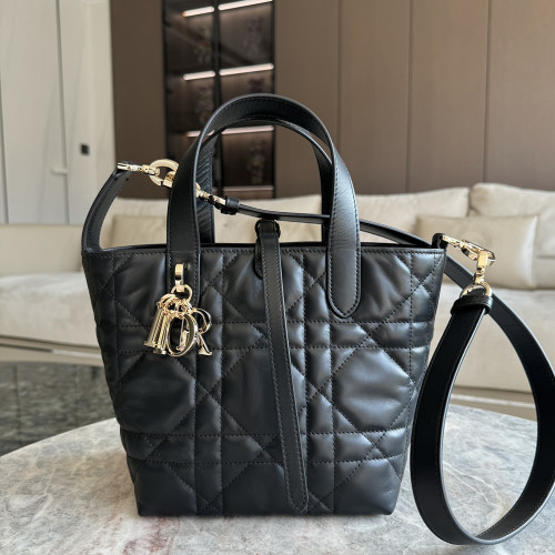 CD 디올 M2835OSNW Dior Toujours 뚜주흐 스몰 버티컬 토트백