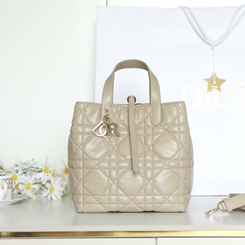 CD 디올 M2836 Dior Toujours 뚜주흐 미듐 버티컬 토트백 Beige