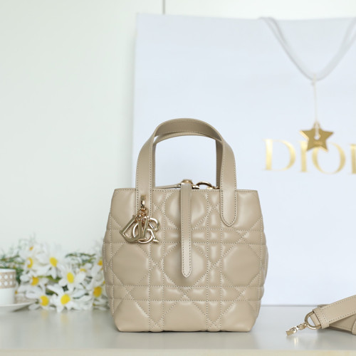 CD 디올 M2835 Dior Toujours 뚜주흐 스몰 버티컬 토트백 Beige
